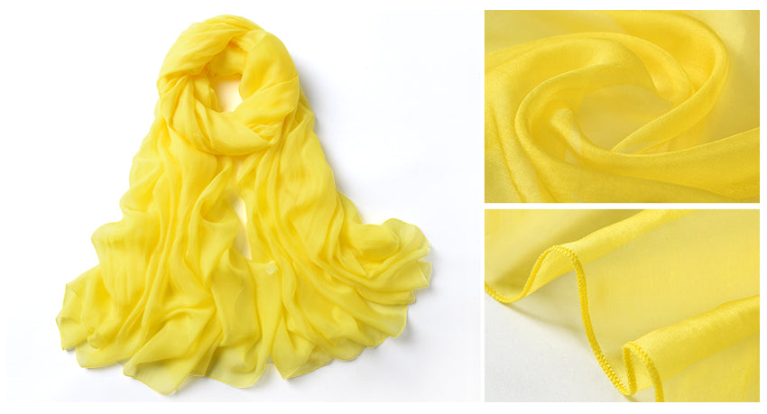 Women's All-Match Silk Scarf