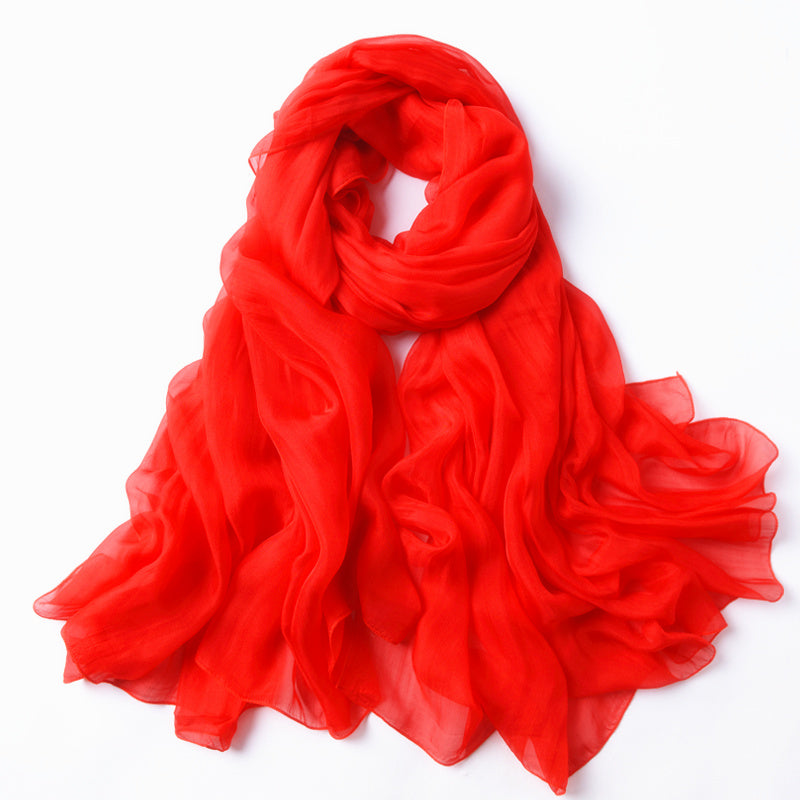 Women's All-Match Silk Scarf