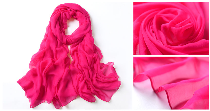 Women's All-Match Silk Scarf