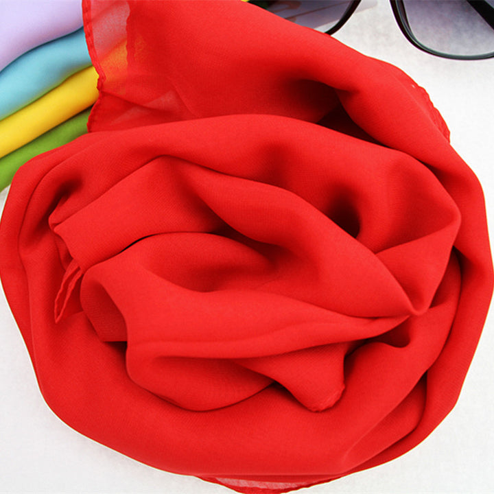 Women's All-Match Silk Scarf