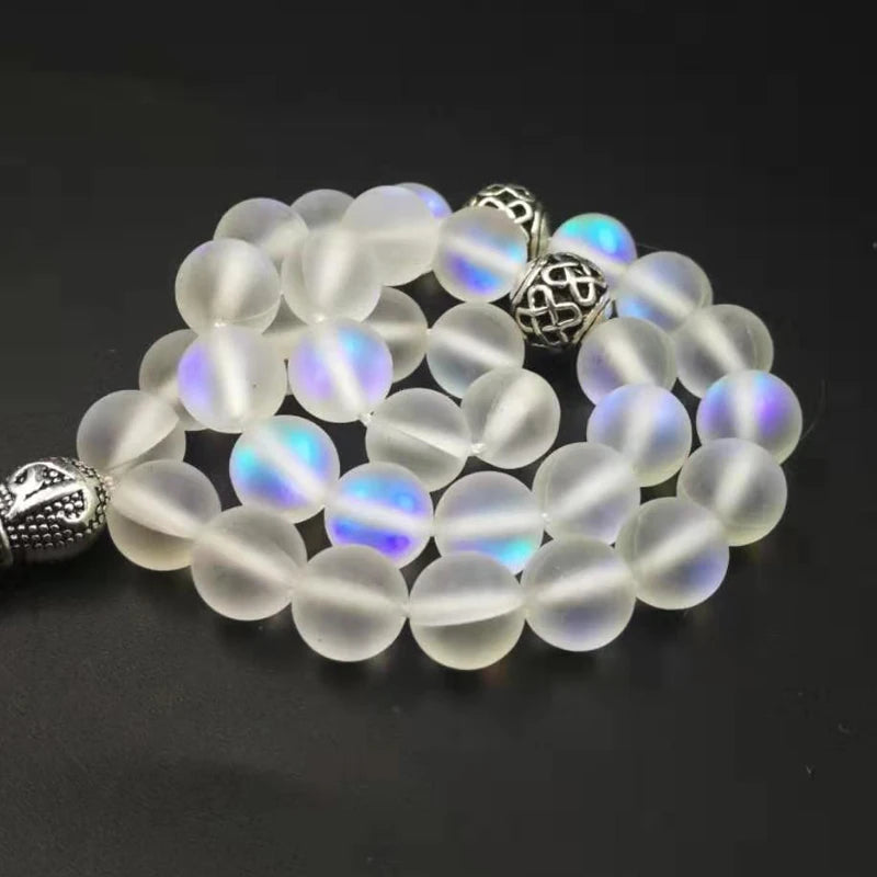 Austrian Crystal Tasbih Prayer Beads (33/66/99 Beads with Metal Tassel) – Elegant Islamic Gift